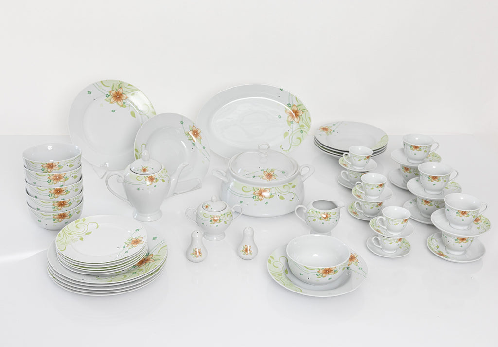 Service à table 58 pcs en porcelaine
