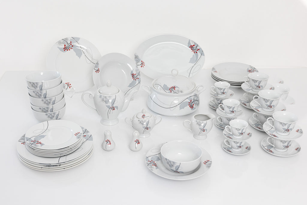 Service à table 58 pcs en porcelaine