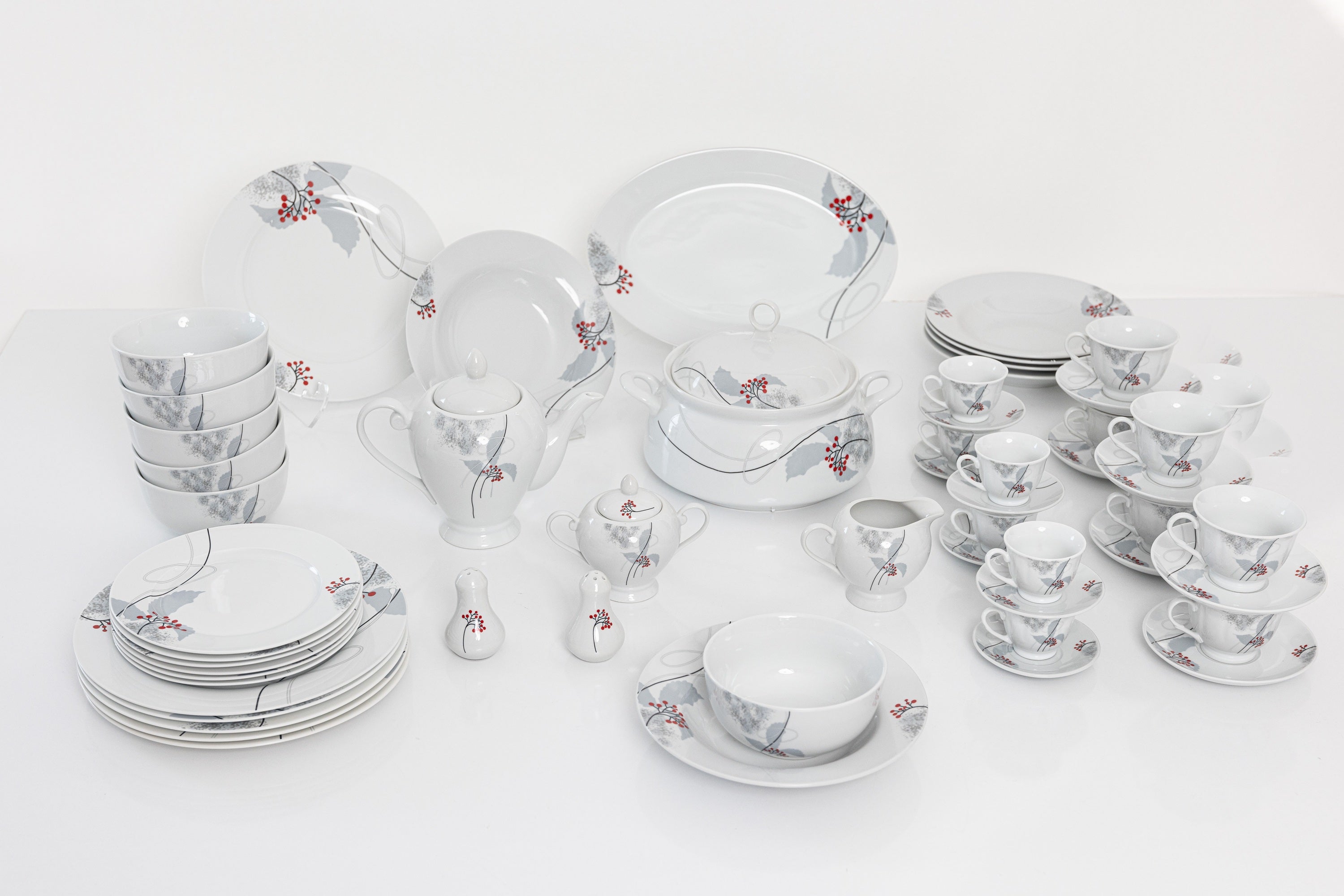 Service à table 58 pcs en porcelaine