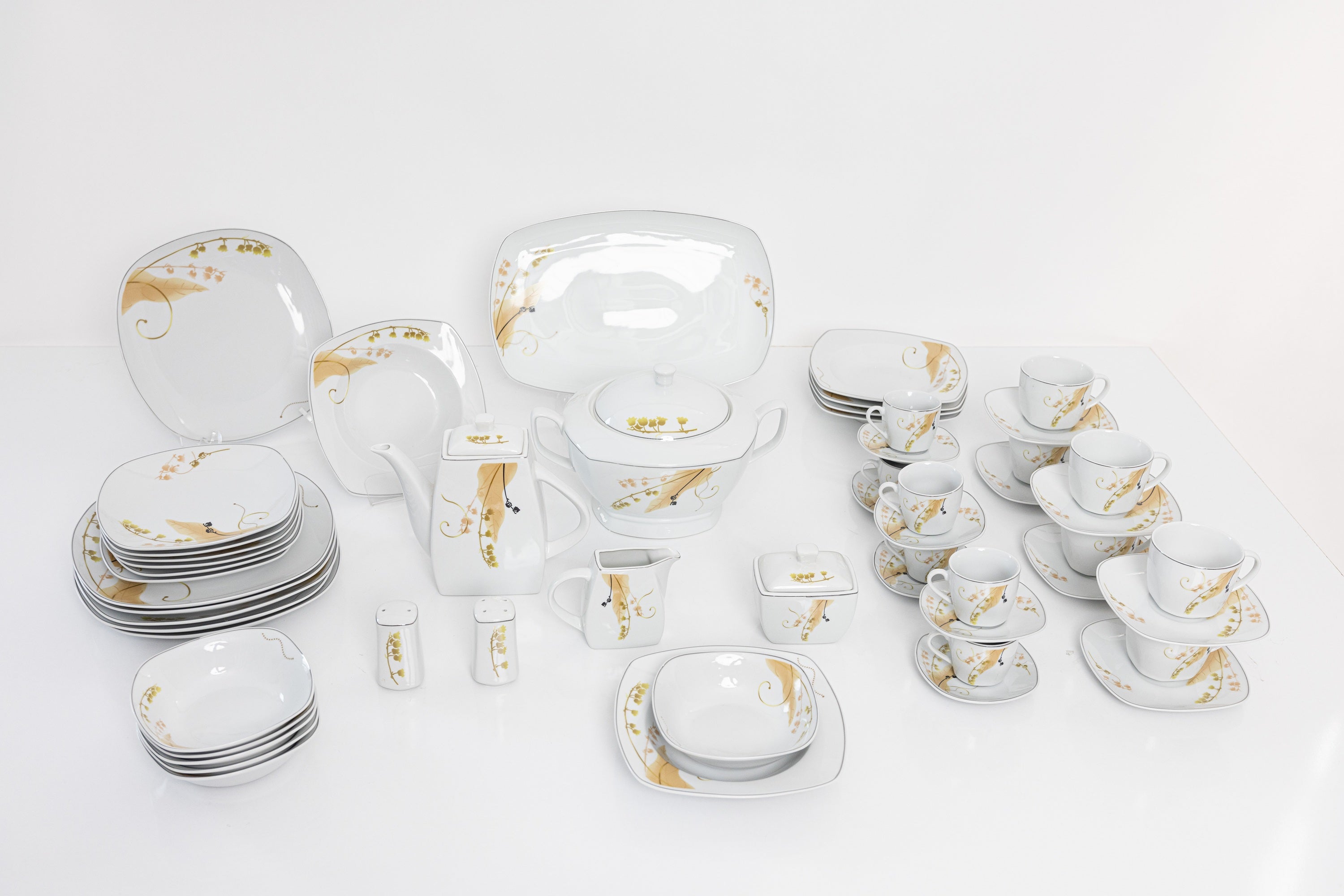 Service à table 58 pcs en porcelaine