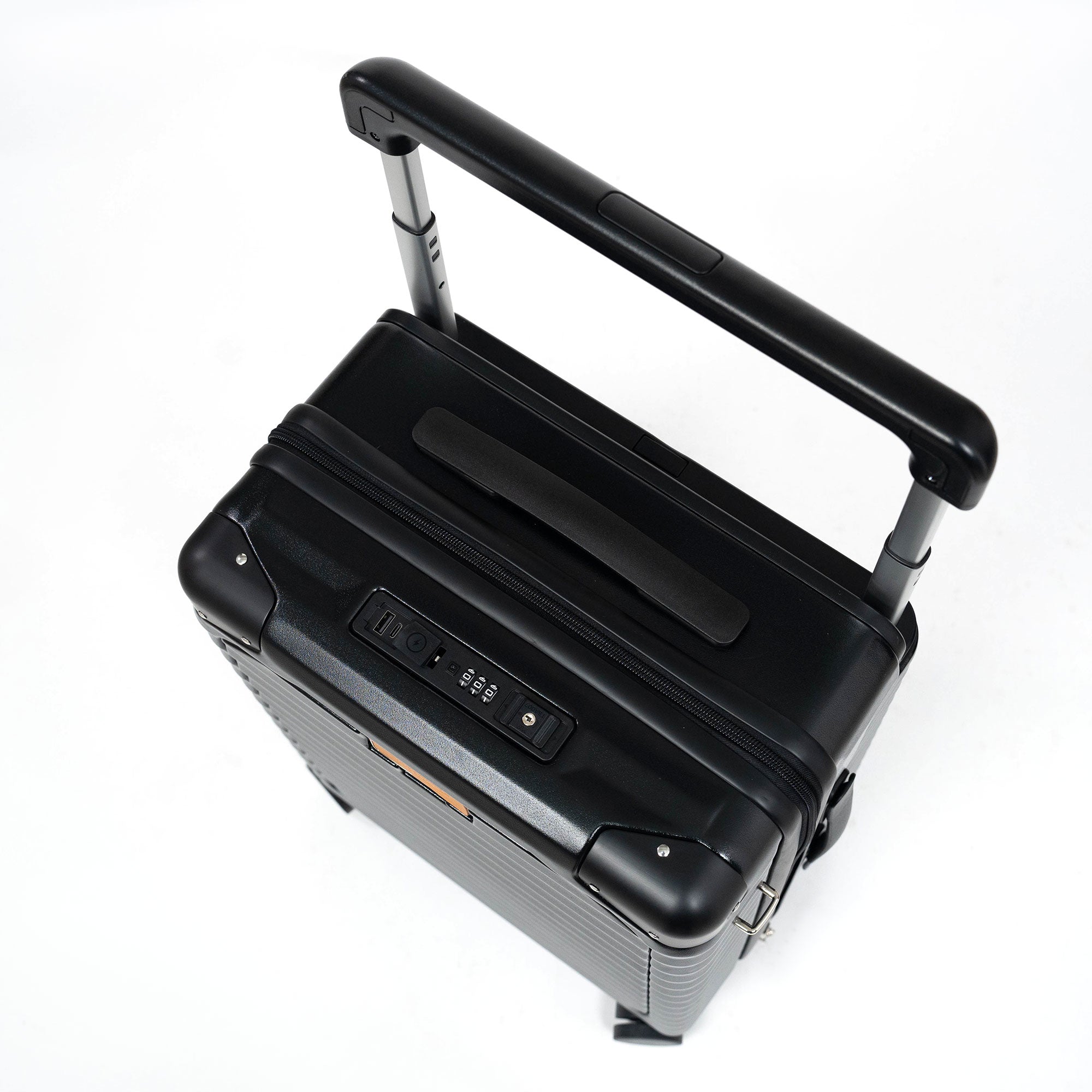 Valise Cabine TITOU Smart Pro – TSA, Port USB, Compartiment Laptop & Porte Goblet - Noir