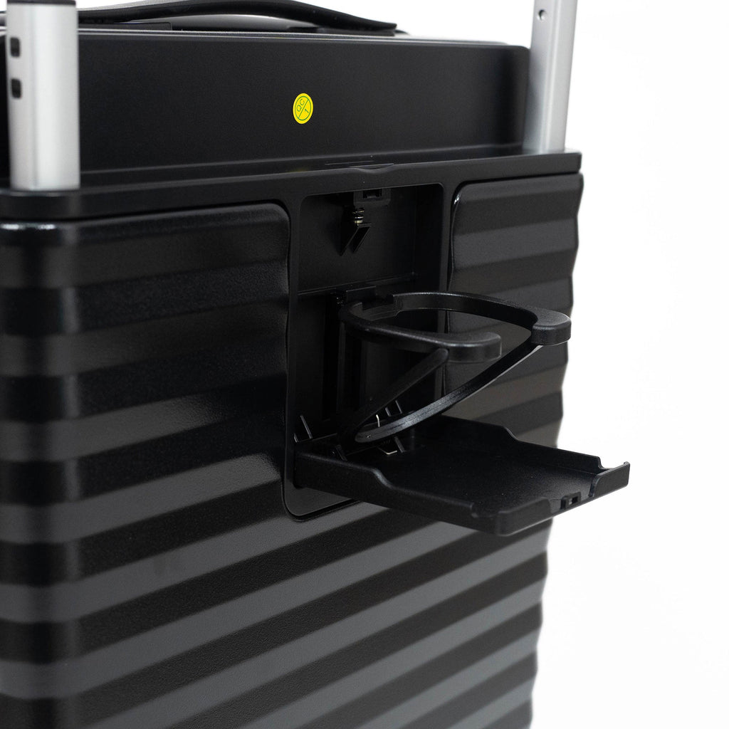 Valise Cabine TITOU Smart Pro – TSA, Port USB, Compartiment Laptop & Porte Goblet - Noir