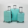 Valise Titou Mat - Vert d'eau & Noir
