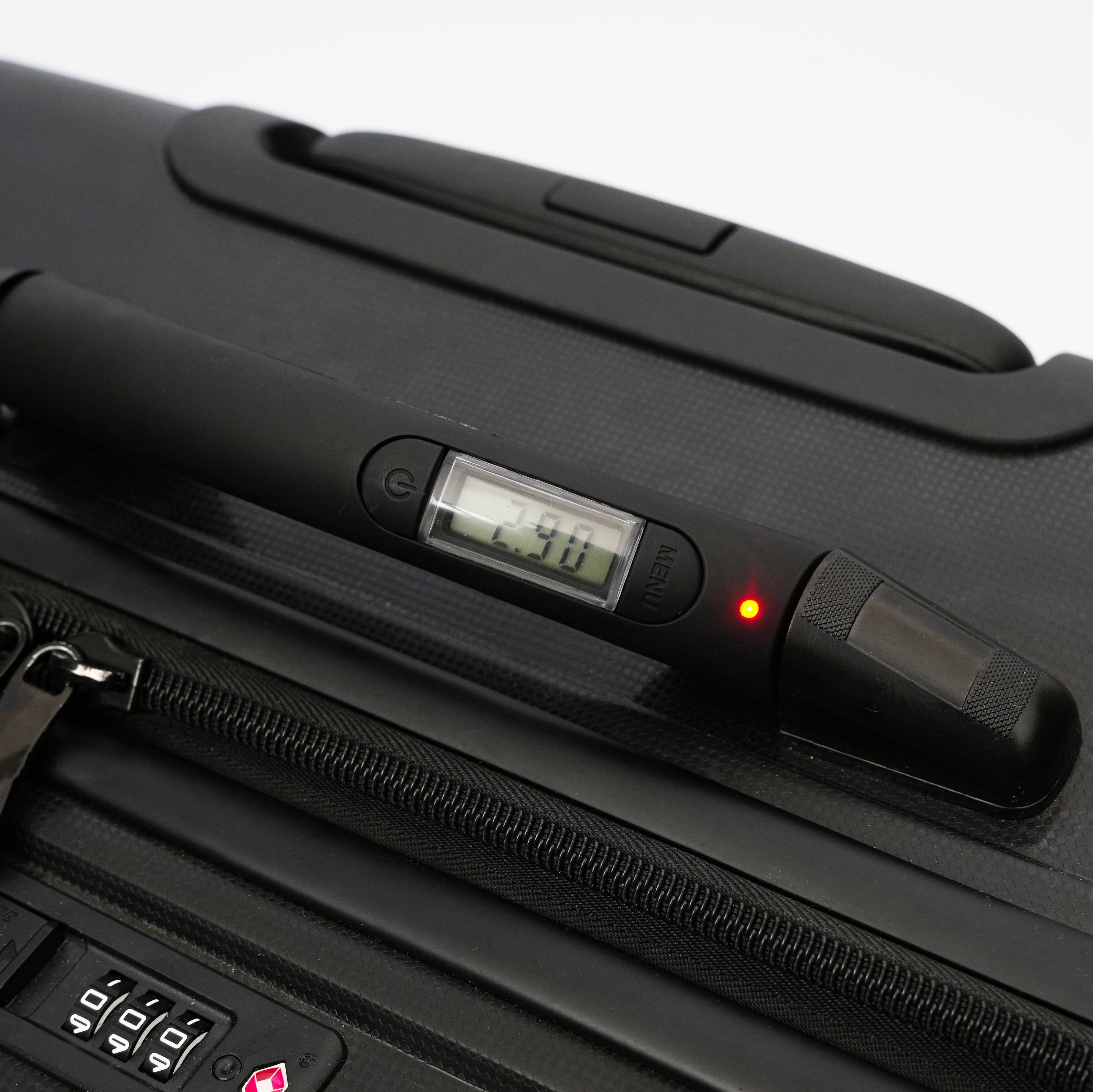 Set de 3 valises Titou avec pèse-bagages intégré et port USB intégré - Noir