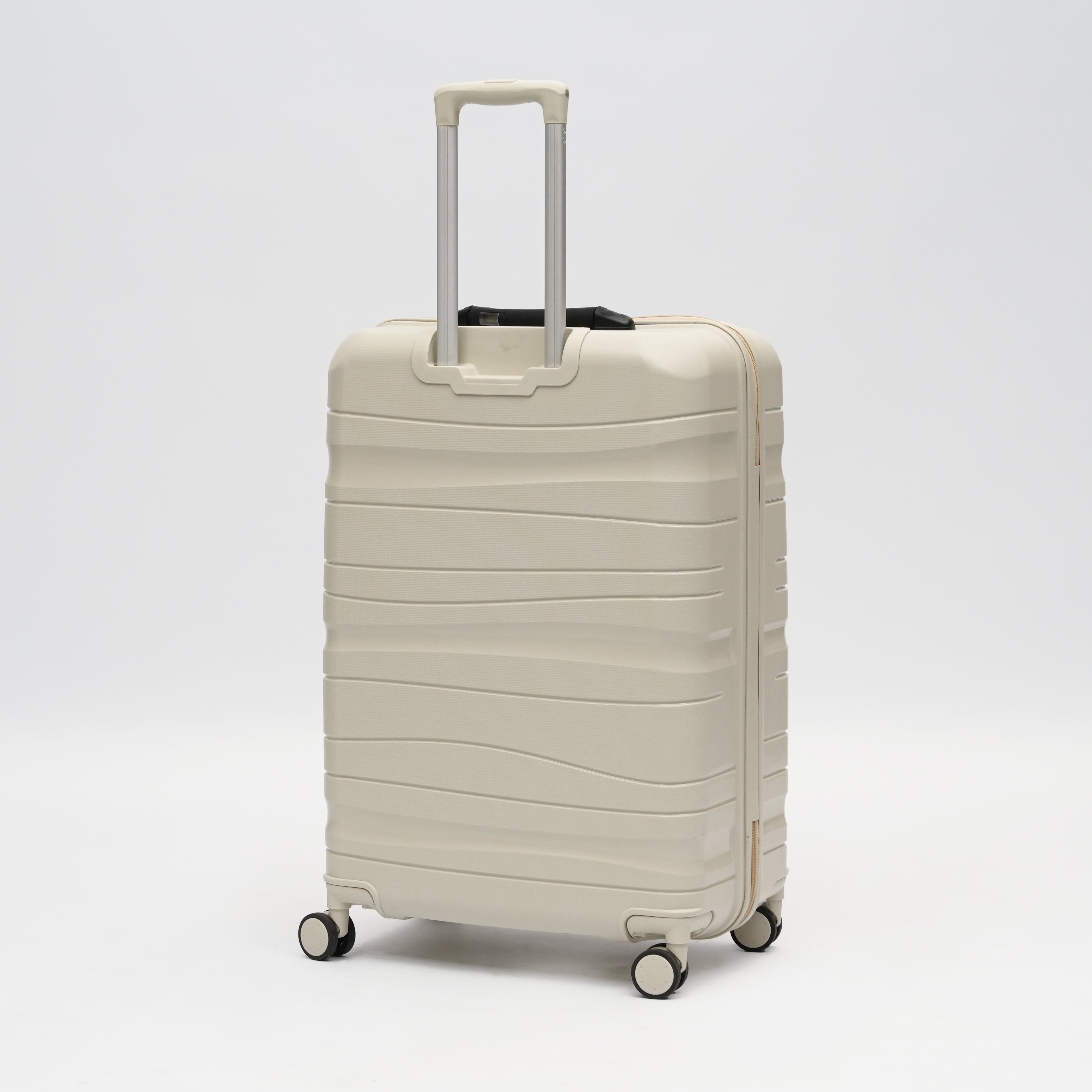 Set de 3 valises Titou avec pèse-bagages intégré et port USB intégré - Beige