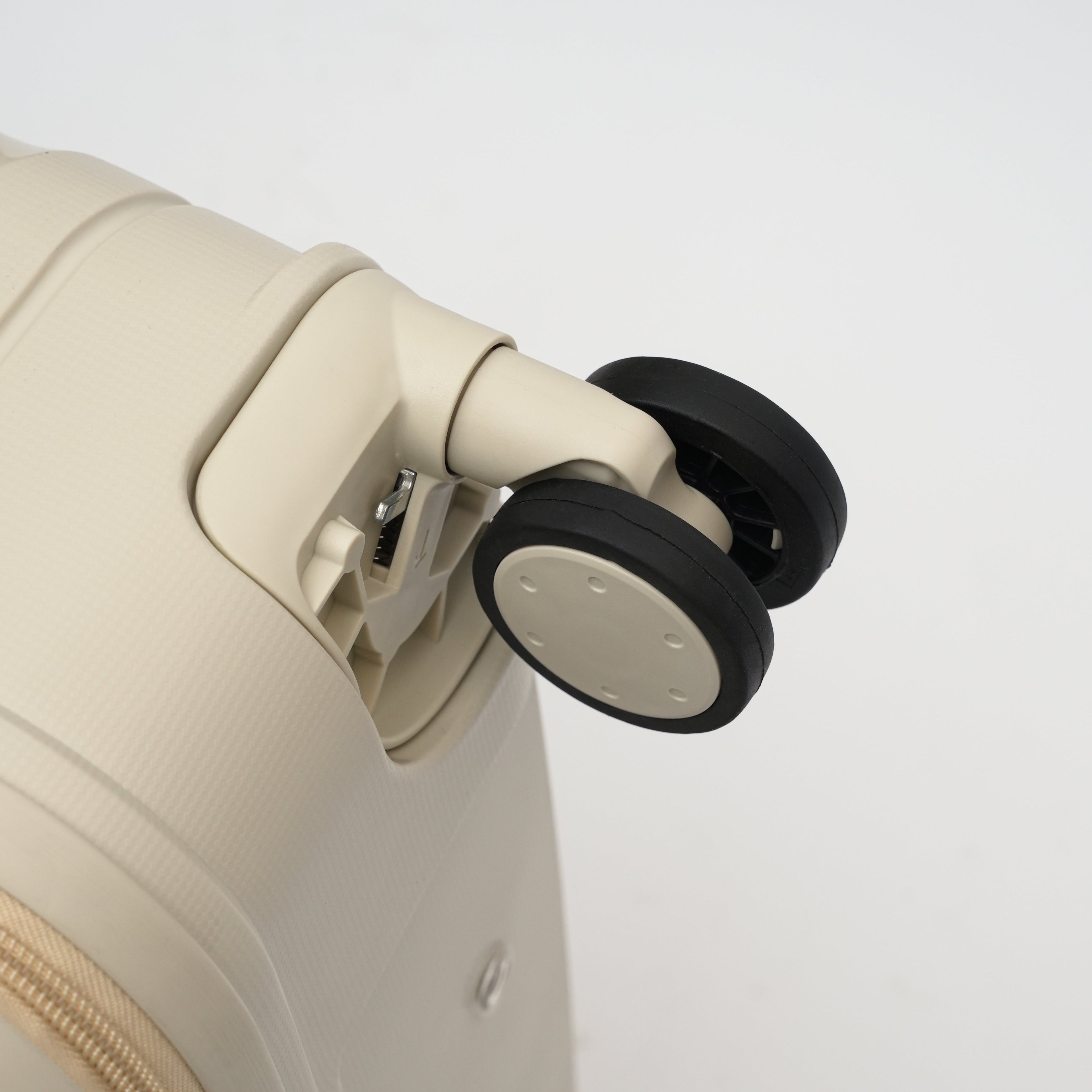 Set de 3 valises Titou avec pèse-bagages intégré et port USB intégré - Beige