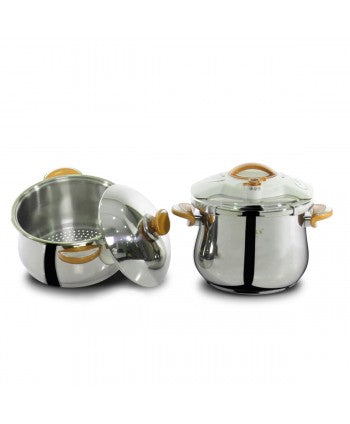 Cocotte OMS 4PCS Inox 18/10 – Doré