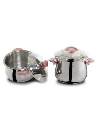 Cocotte OMS 4PCS Inox 18/10 – Rose