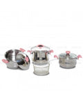 Cocotte OMS 7PCS Inox 18/10 – Rose